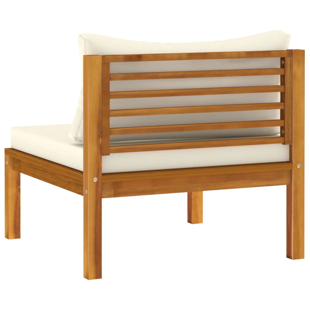 Gartenmöbel Sitzgruppe Massivholz Akazie Lounge Sofa Couch Garnitur Sessel Tisch - Bild 18 von 33
