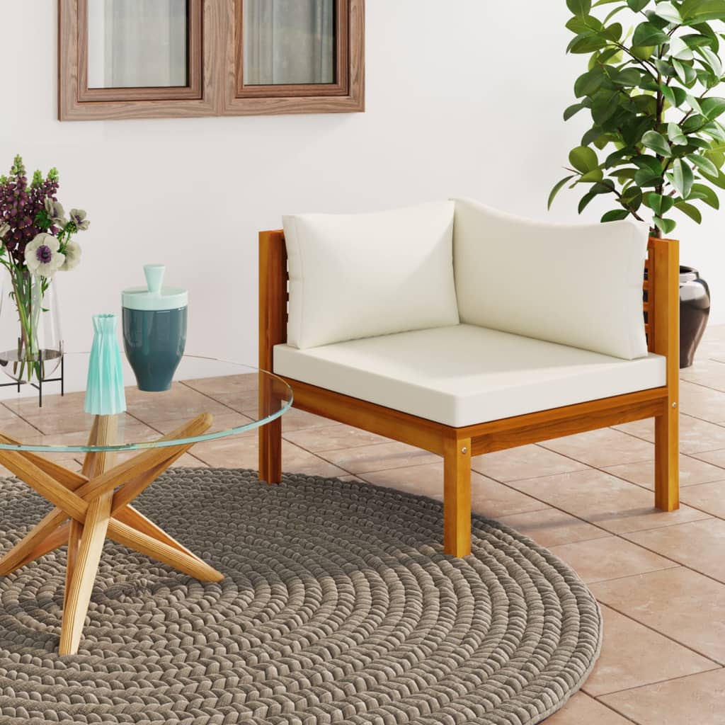 Gartenmöbel Sitzgruppe Massivholz Akazie Lounge Sofa Couch Garnitur Sessel Tisch - Bild 8 von 33