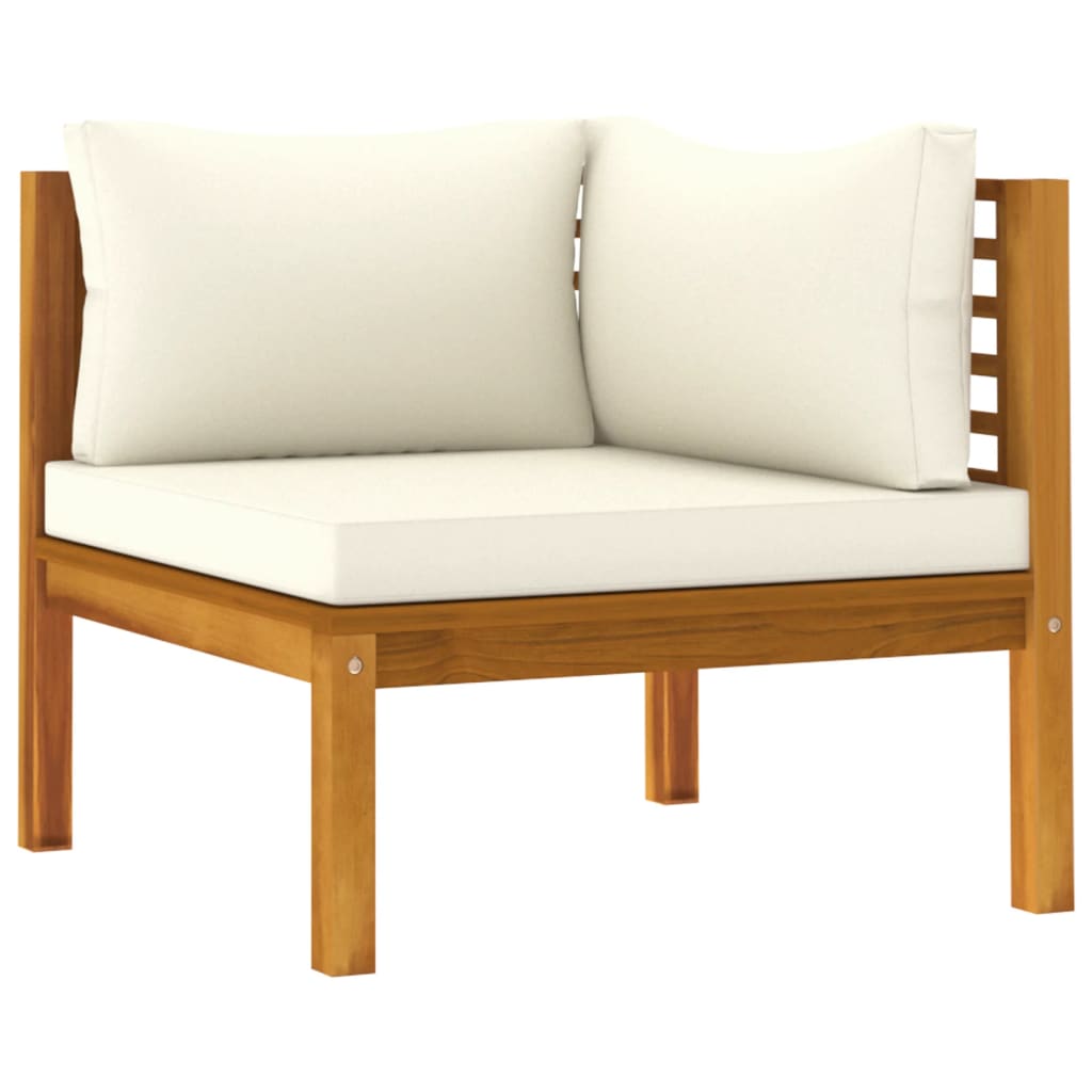 Gartenmöbel Sitzgruppe Massivholz Akazie Lounge Sofa Couch Garnitur Sessel Tisch - Bild 9 von 33