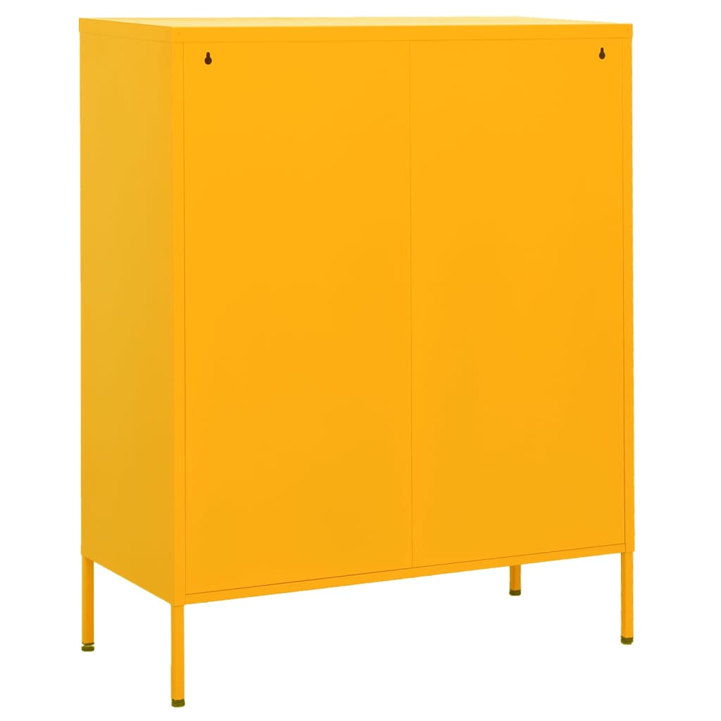 Metal Storage Cabinet Sideboard Cupboard with Adjustable Shelves Home Decor - Picture 27 of 83