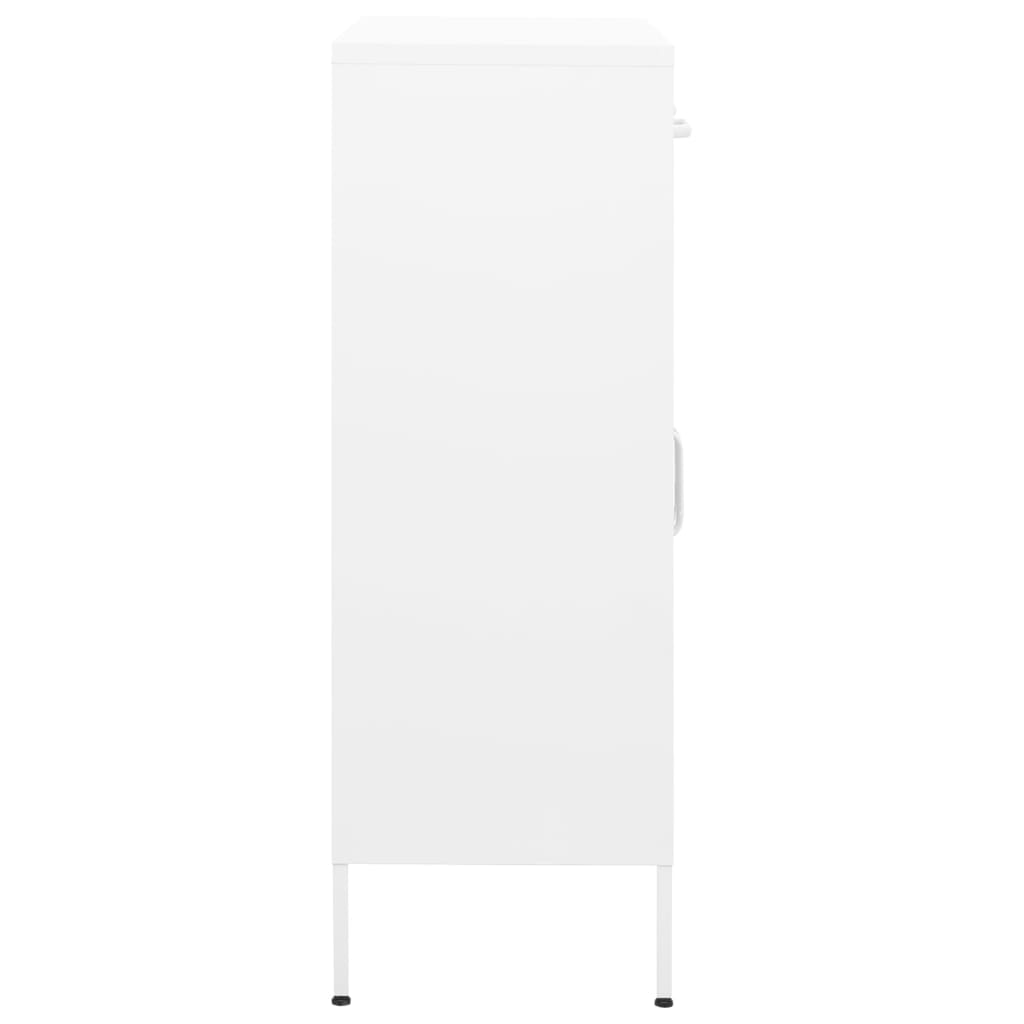 Metal Storage Cabinet Sideboard Cupboard with Adjustable Shelves Home Decor - Picture 80 of 83