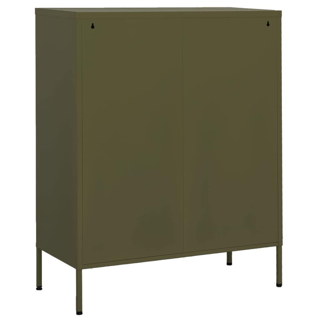 Metal Storage Cabinet Sideboard Cupboard with Adjustable Shelves Home Decor - Picture 9 of 83
