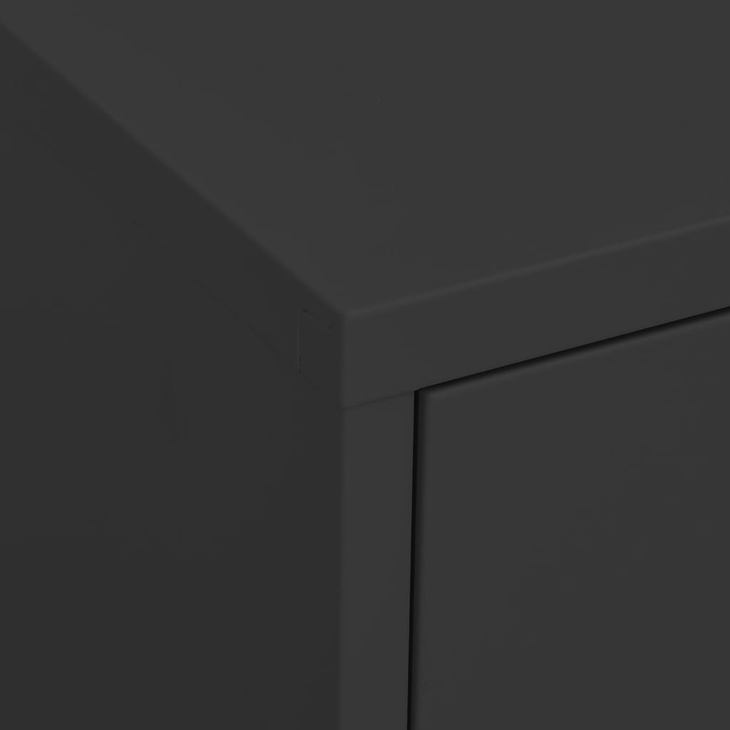 Metal Storage Cabinet Sideboard Cupboard with Adjustable Shelves Home Decor - Picture 58 of 83