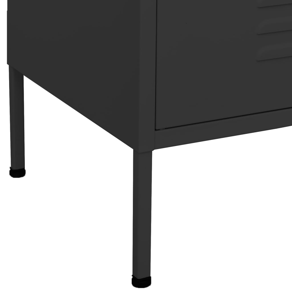 Metal Storage Cabinet Sideboard Cupboard with Adjustable Shelves Home Decor - Picture 64 of 83