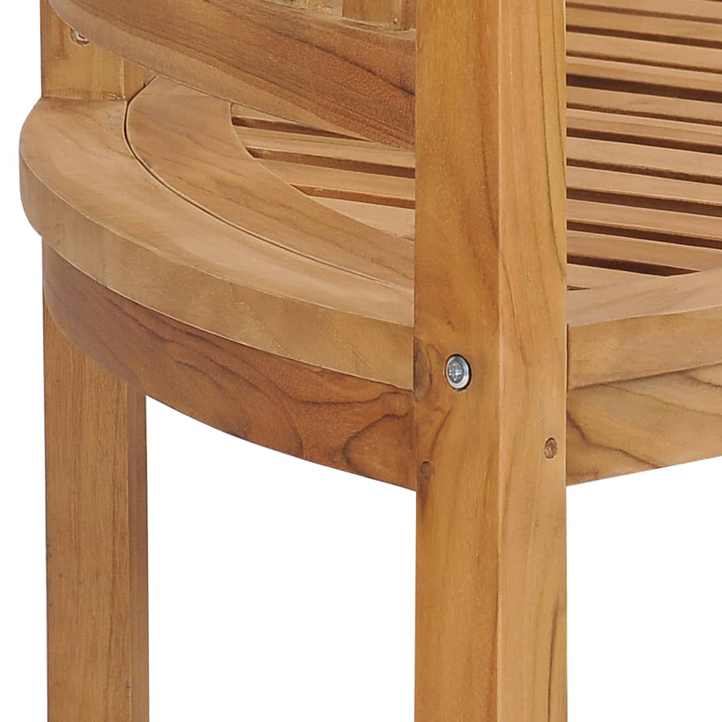 2-3-4 Sitzer Bananenbank Gartenbank Sitzbank Teak Holz Bank Parkbank Holzbank - Bild 22 von 29