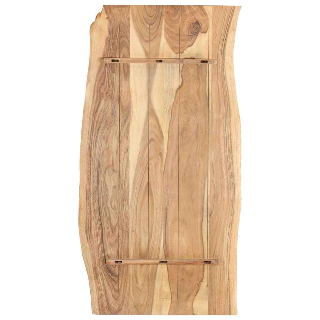 Tischplatte Massivholzplatte Massivholz Baumkante Holzplatte für Tisch Esstisch - Bild 52 von 66