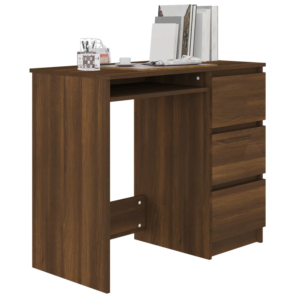 Schreibtisch Bürotisch Computertisch PC Tish Arbeitstisch Laptoptisch 90x45x76cm - Bild 63 von 65