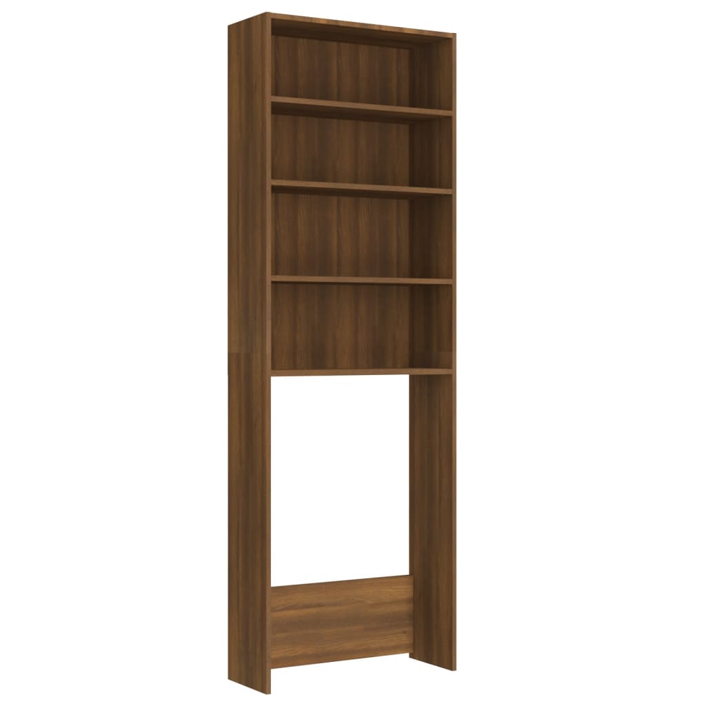 Waschmaschinenschrank Waschmaschinen 4 Regal Oberschrank Ablagefach Badschrank - Bild 35 von 49