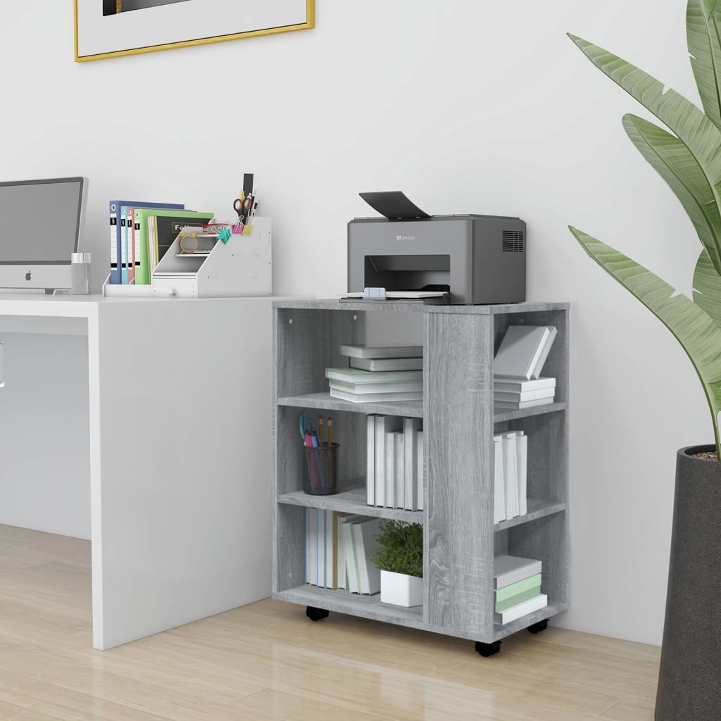 Rollcontainer Rollschrank Büroschrank Bürocontainer Aktenschrank 60x35x75cm - Bild 62 von 97