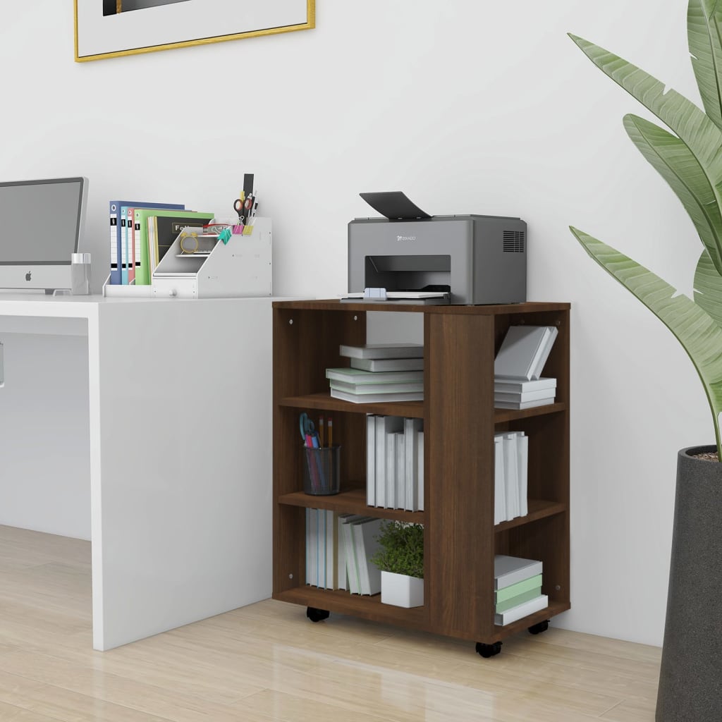 Rollcontainer Rollschrank Büroschrank Bürocontainer Aktenschrank 60x35x75cm - Bild 71 von 97