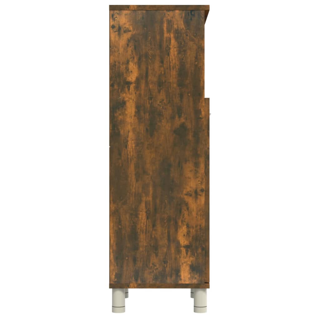 Badezimmerschrank Badschrank Schmaler Midischrank Badregal 3 Fächern 30x30x95 cm - Bild 51 von 109