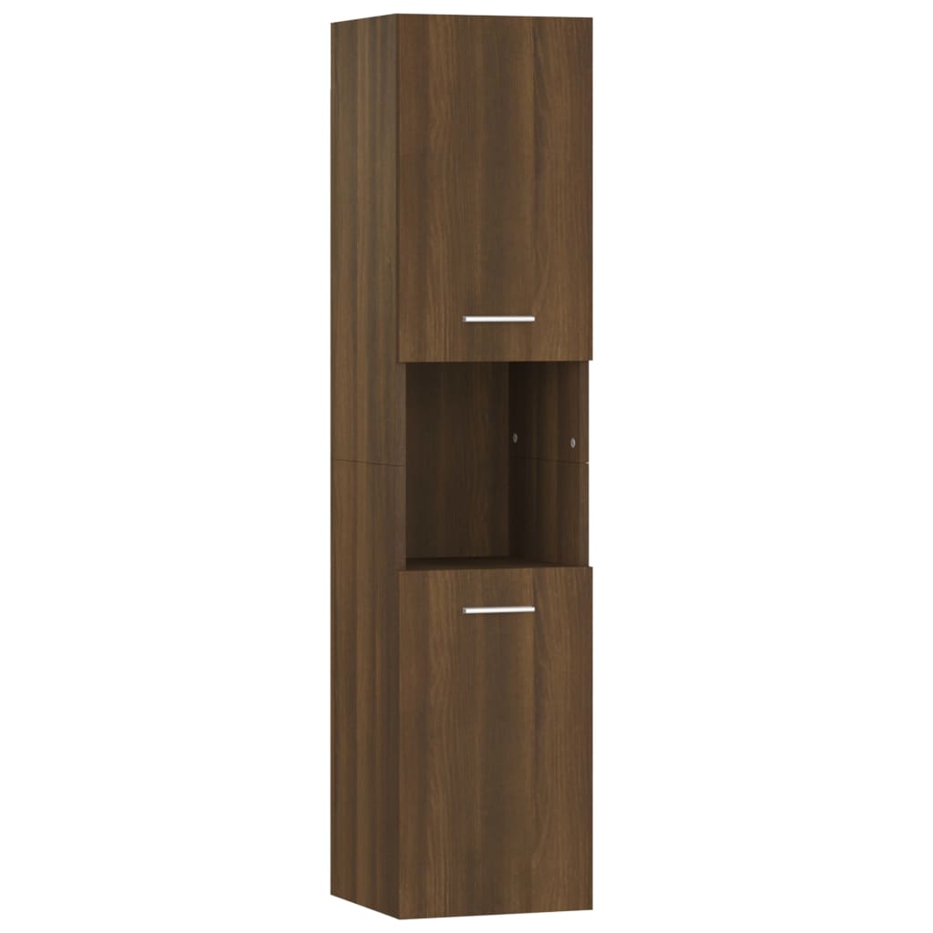 Badschrank Wandschrank Hochschrank Badezimmerschrank Hängeschrank 30x30x130cm - Bild 114 von 153