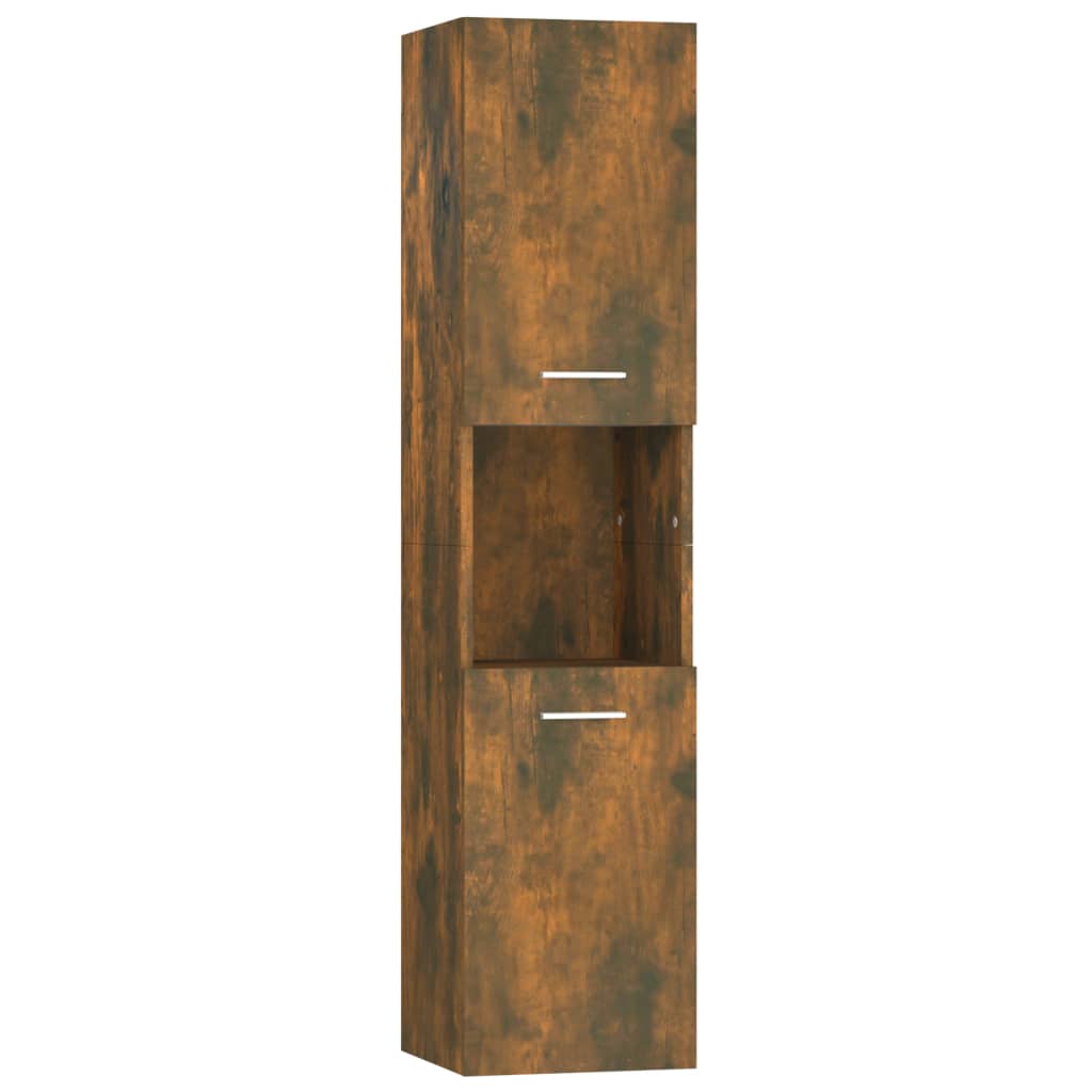 Badschrank Wandschrank Hochschrank Badezimmerschrank Hängeschrank 30x30x130cm - Bild 96 von 153