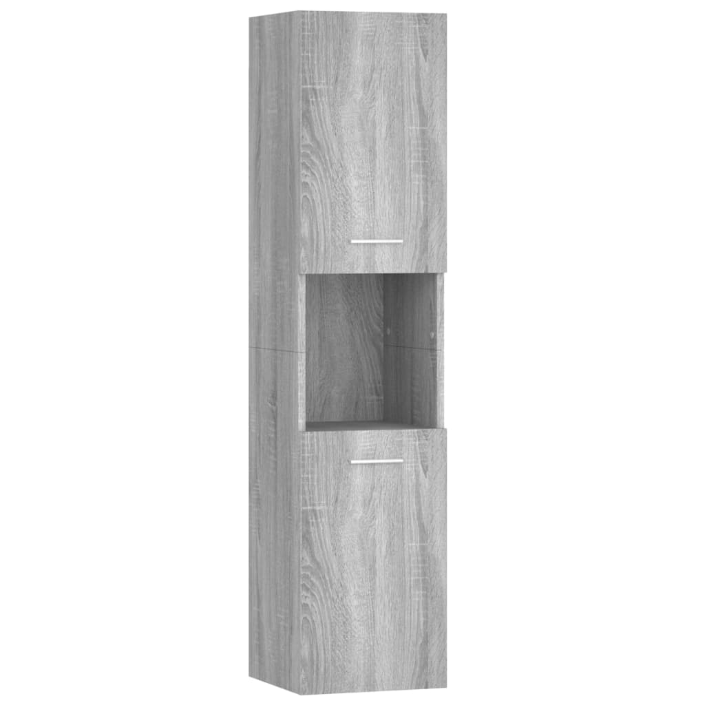 Badschrank Wandschrank Hochschrank Badezimmerschrank Hängeschrank 30x30x130cm - Bild 105 von 153