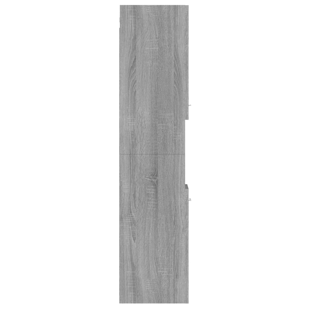 Badschrank Wandschrank Hochschrank Badezimmerschrank Hängeschrank 30x30x130cm - Bild 111 von 153