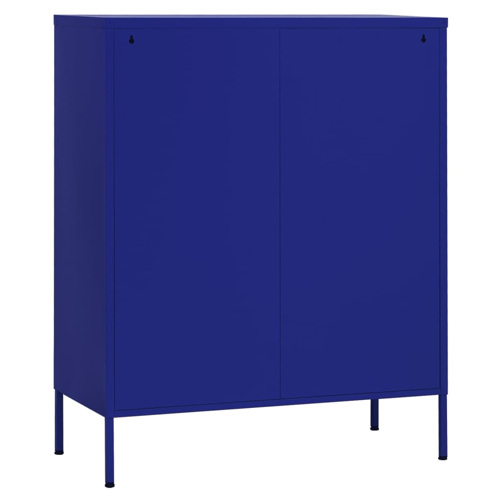 Industrial Metal Storage Cabinet Sideboard Cupboard Unit 2 Mesh Doors & Shelves - Picture 18 of 83