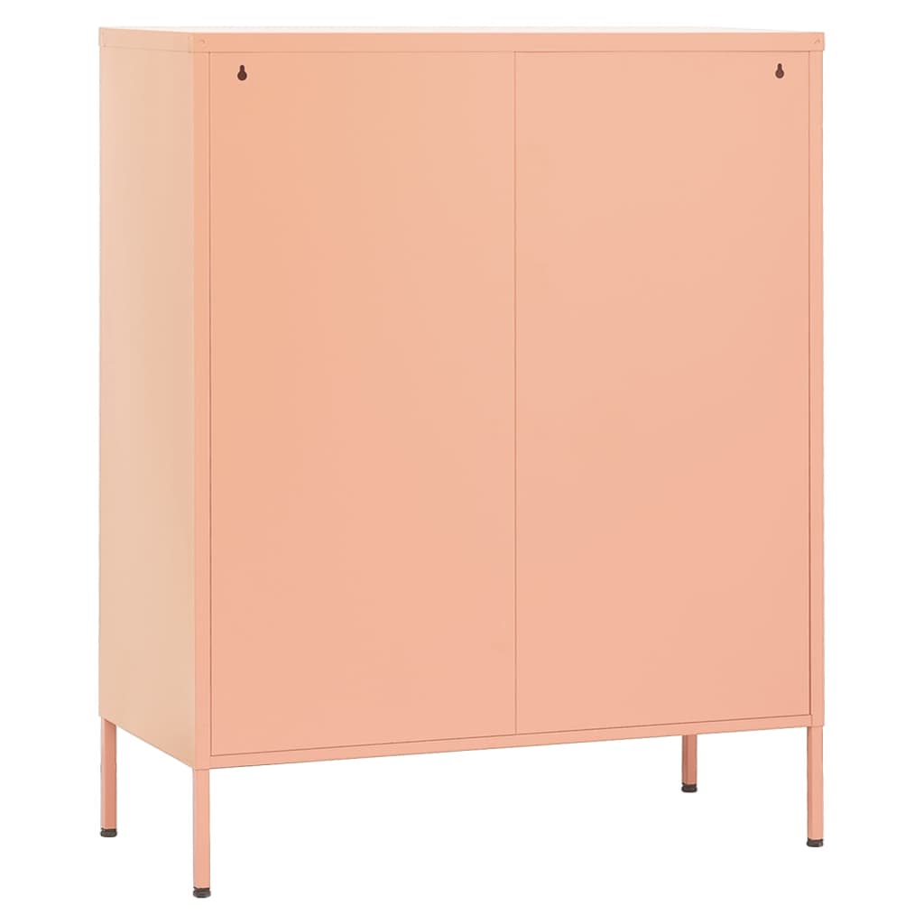 Industrial Metal Storage Cabinet Sideboard Cupboard Unit 2 Mesh Doors & Shelves - Picture 45 of 83