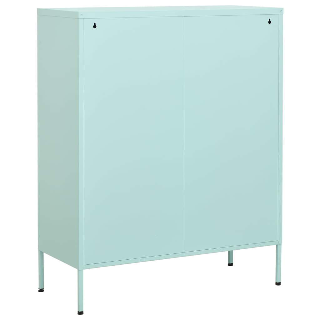 Metal Storage Cabinet Sideboard Cupboard with Adjustable Shelves Home Decor - Picture 54 of 83