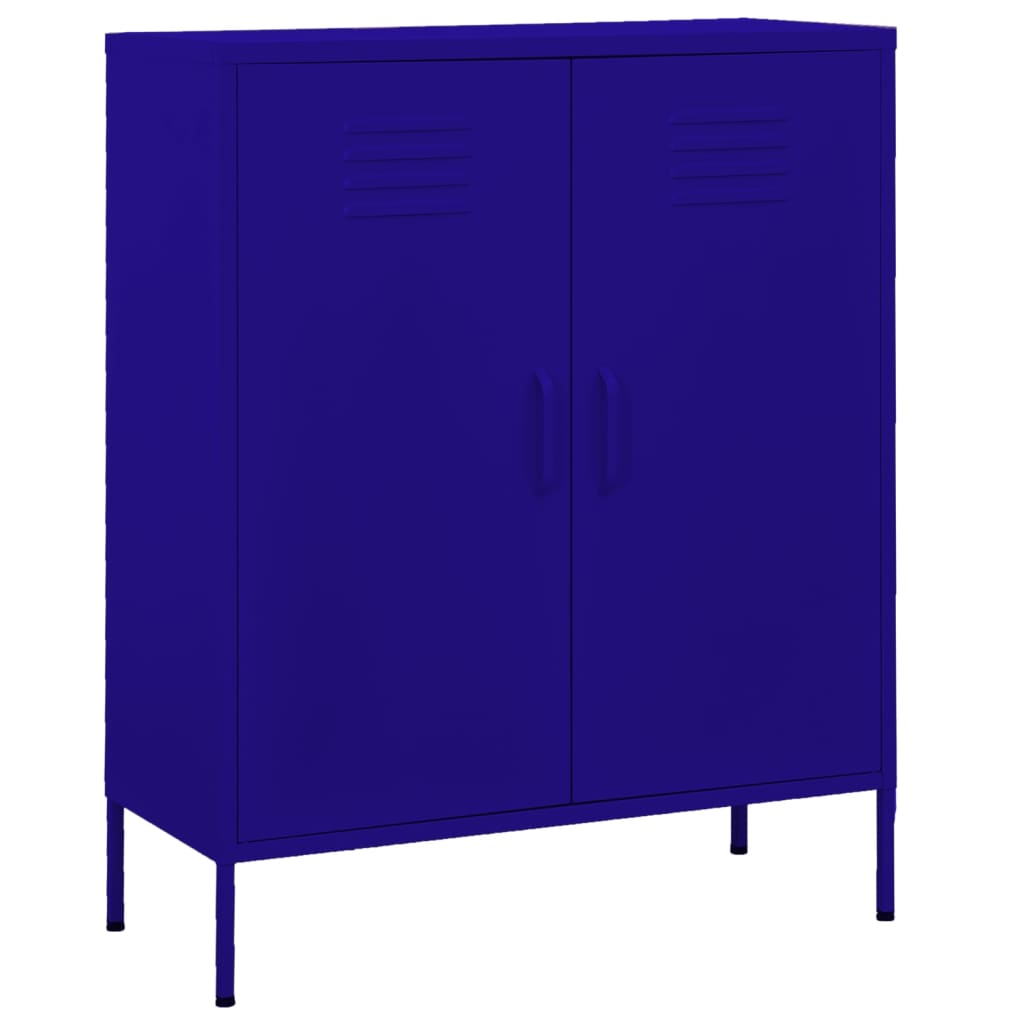 Metal Storage Cabinet Sideboard Cupboard with Adjustable Shelves Home Decor