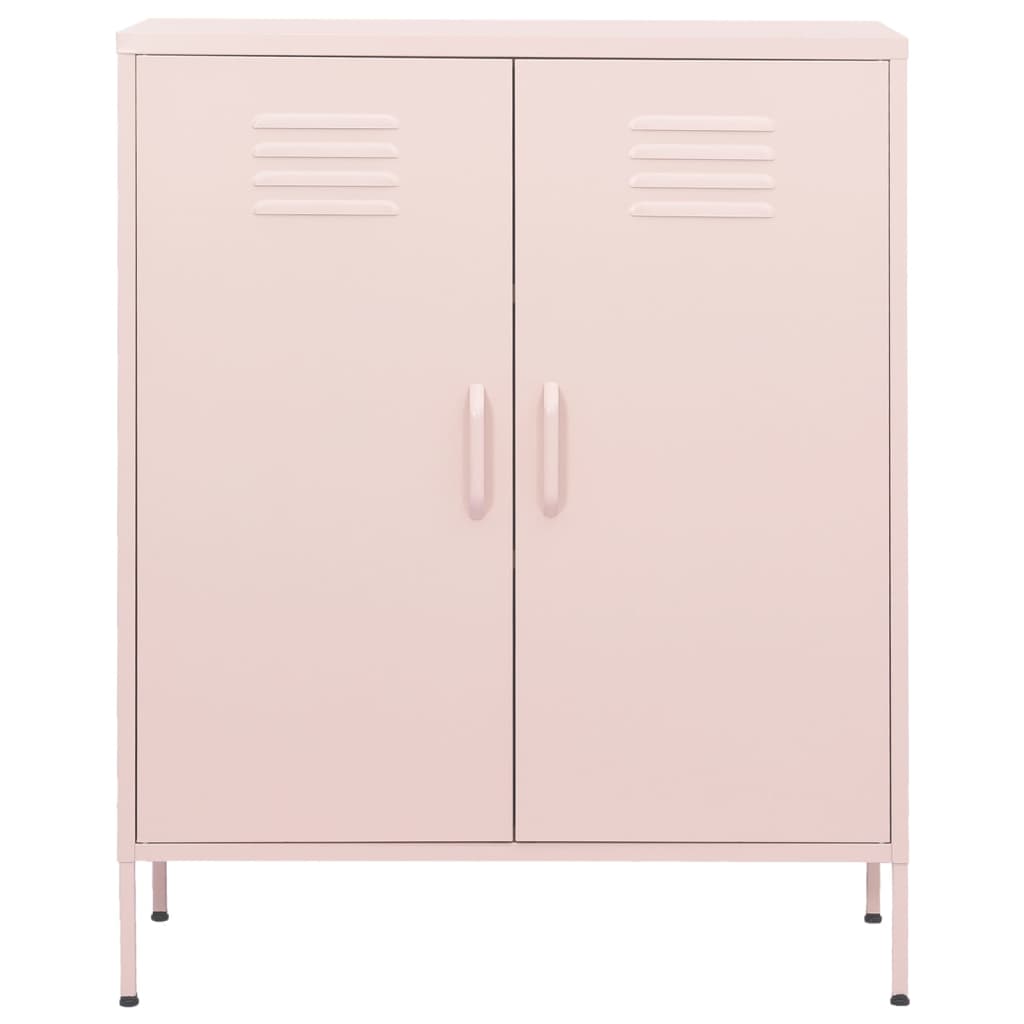 Metal Storage Cabinet Sideboard Cupboard with Adjustable Shelves Home Decor - Picture 43 of 83