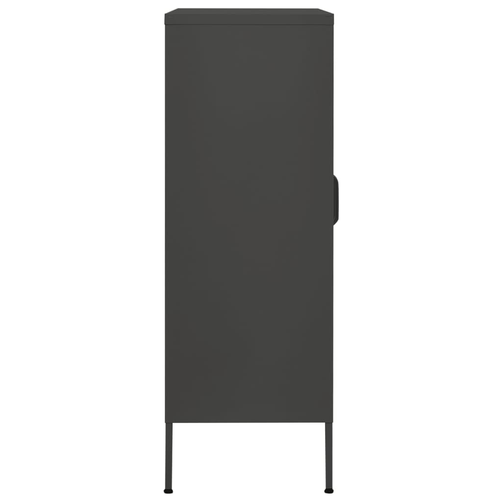 Industrial Metal Storage Cabinet Sideboard Cupboard Unit 2 Mesh Doors & Shelves - Picture 62 of 83