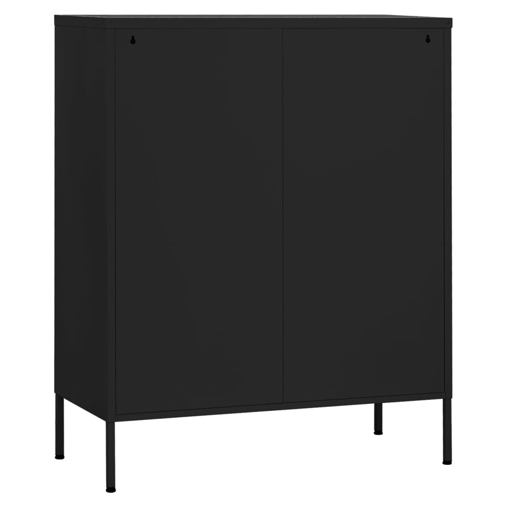 Industrial Metal Storage Cabinet Sideboard Cupboard Unit 2 Mesh Doors & Shelves - Picture 72 of 83