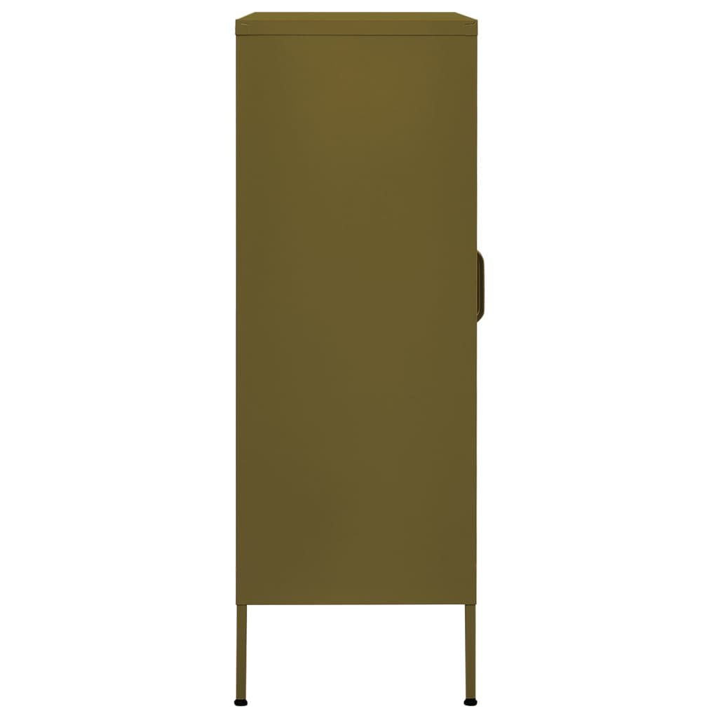 Industrial Metal Storage Cabinet Sideboard Cupboard Unit 2 Mesh Doors & Shelves - Picture 8 of 83