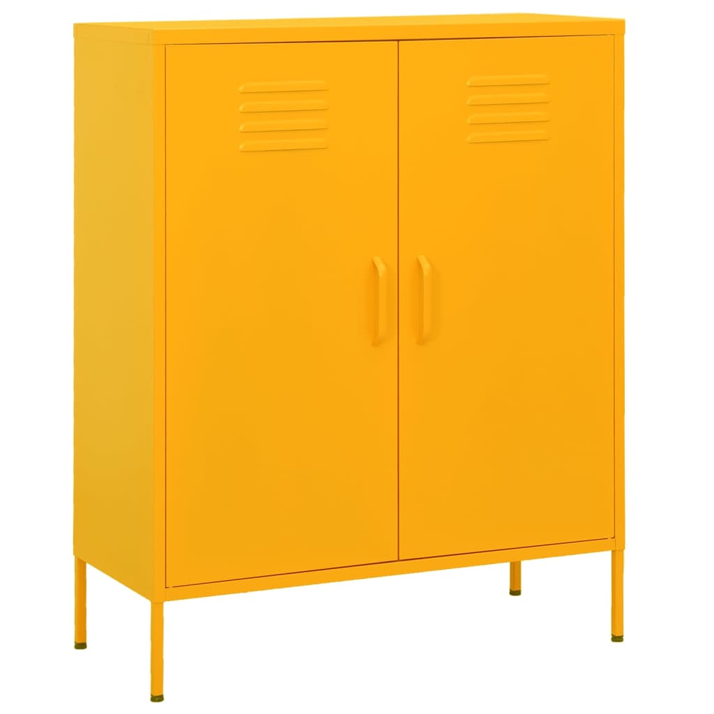 Metal Storage Cabinet Sideboard Cupboard with Adjustable Shelves Home Decor - Picture 21 of 83