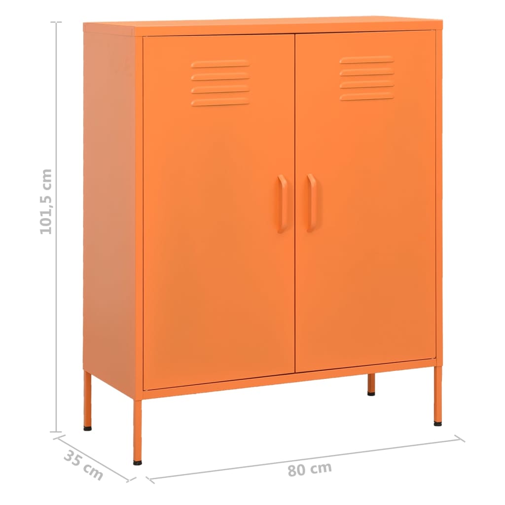 Metal Storage Cabinet Sideboard Cupboard with Adjustable Shelves Home Decor - Picture 38 of 83