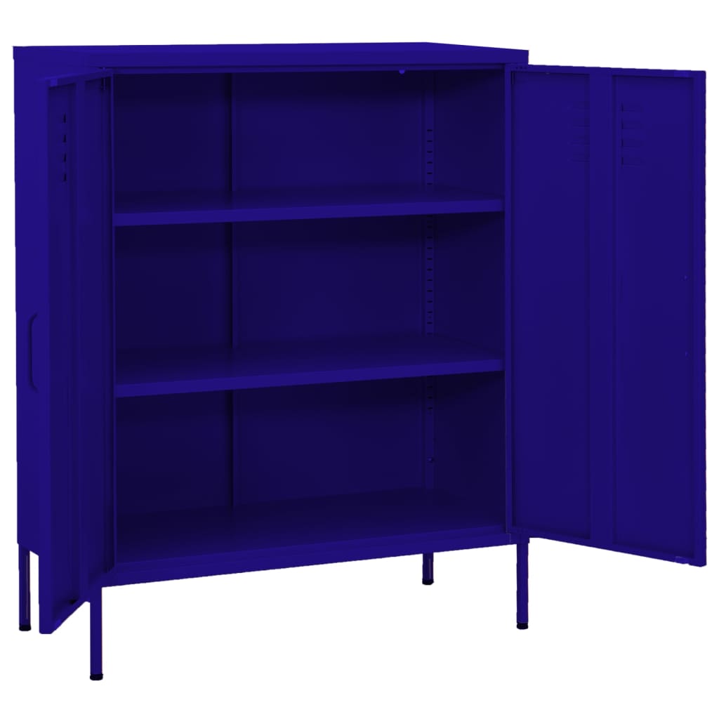 Metal Storage Cabinet Sideboard Cupboard with Adjustable Shelves Home Decor - Picture 15 of 83