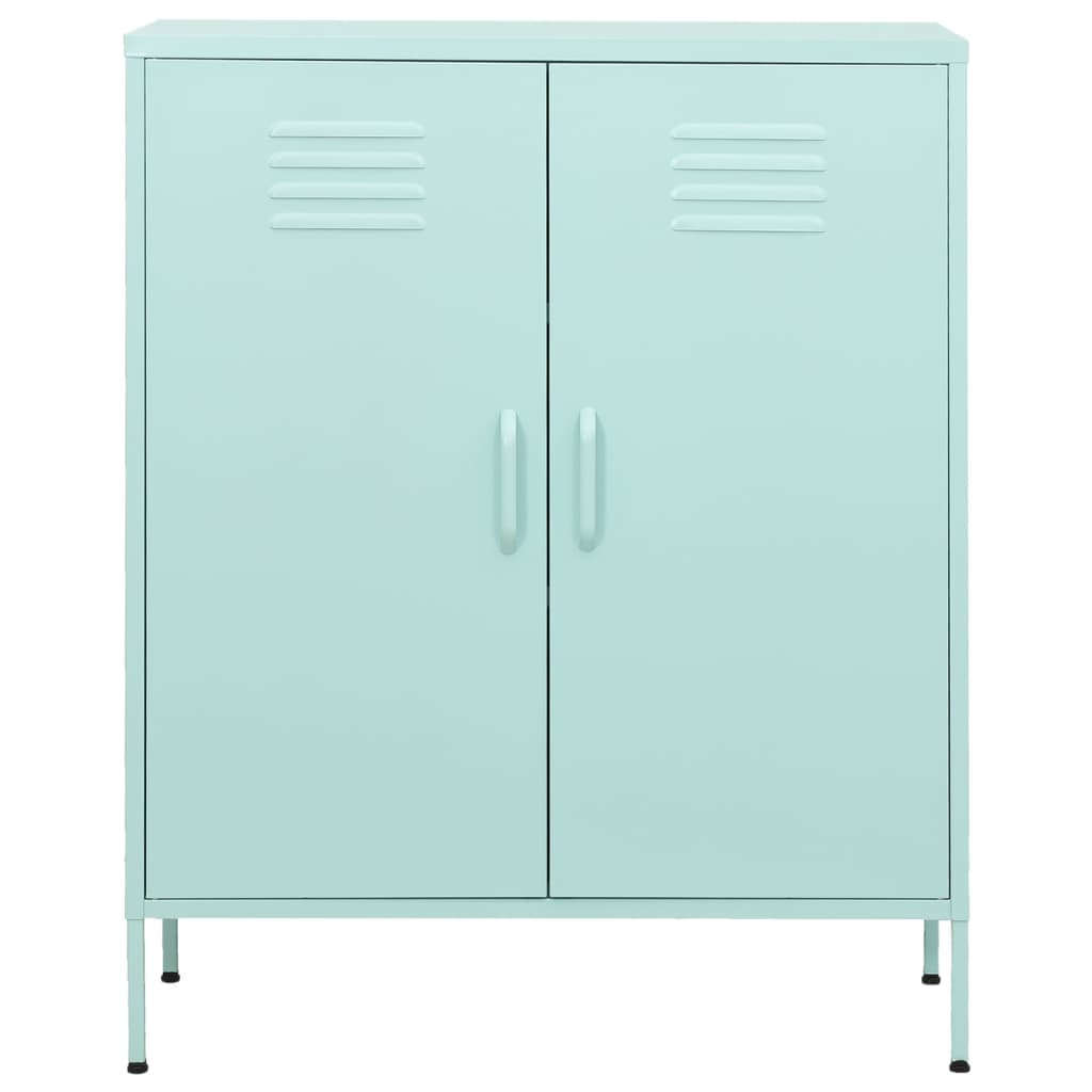 Metal Storage Cabinet Sideboard Cupboard with Adjustable Shelves Home Decor - Picture 52 of 83