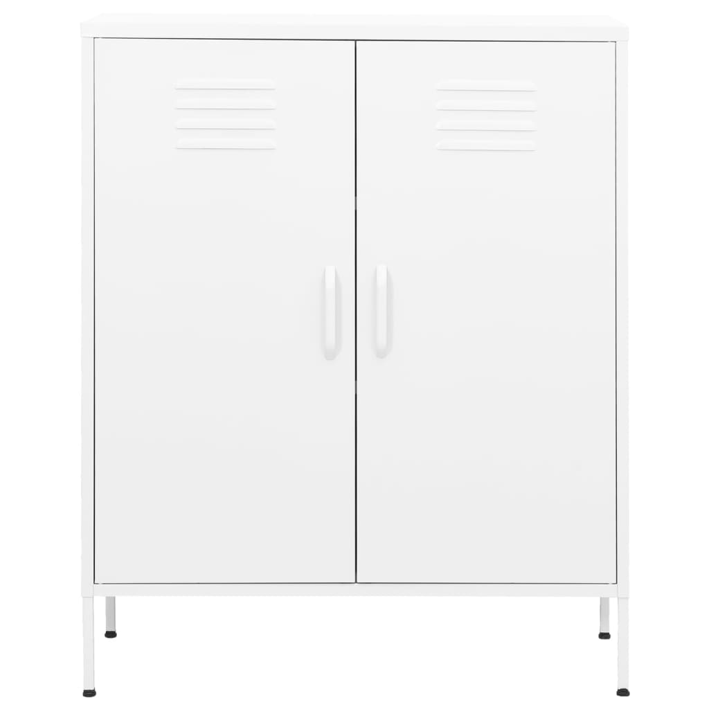 Metal Storage Cabinet Sideboard Cupboard with Adjustable Shelves Home Decor - Picture 79 of 83