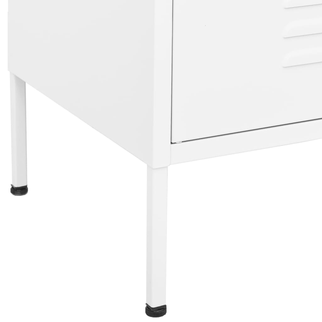 Metal Storage Cabinet Sideboard Cupboard with Adjustable Shelves Home Decor - Picture 82 of 83