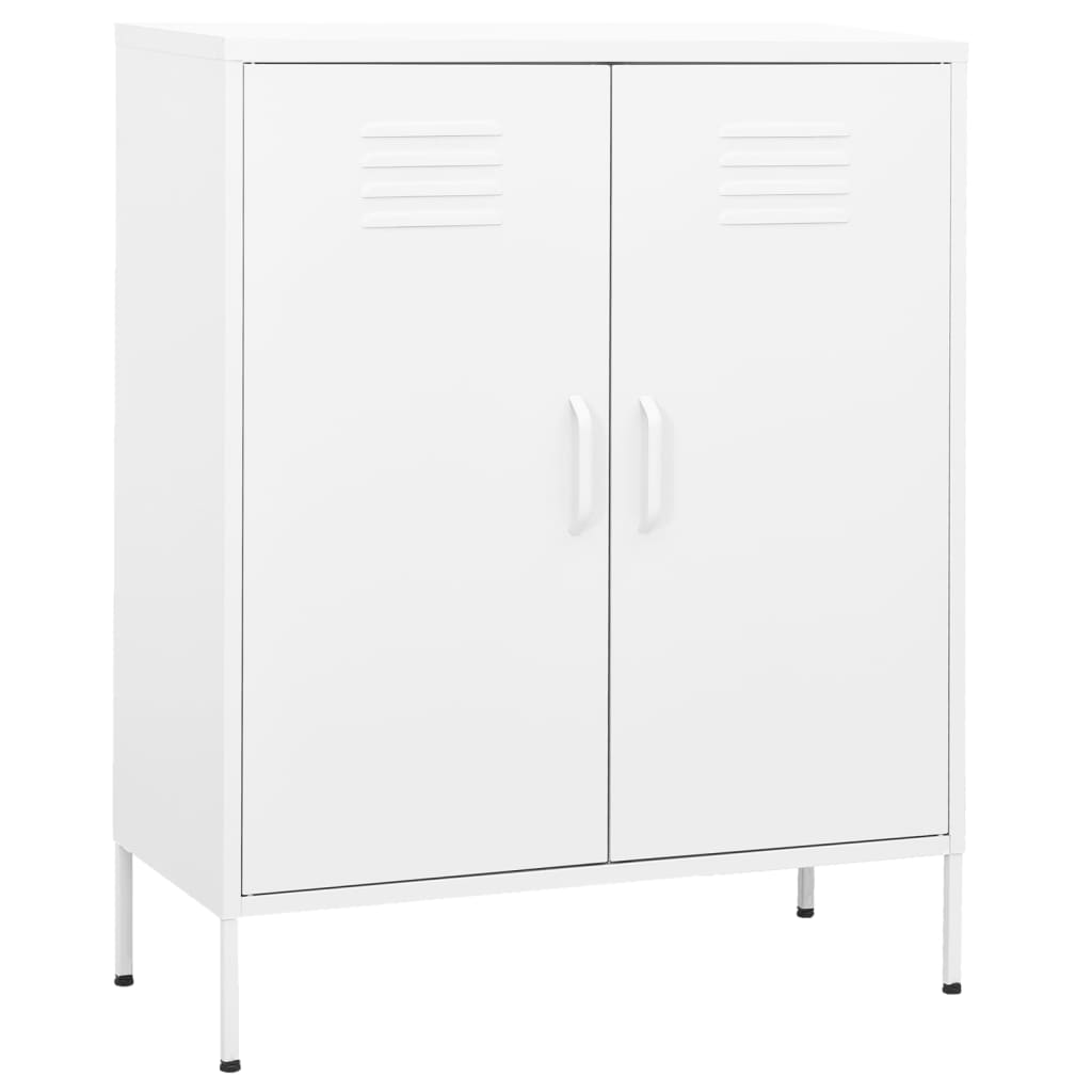 Metal Storage Cabinet Sideboard Cupboard with Adjustable Shelves Home Decor - Picture 75 of 83