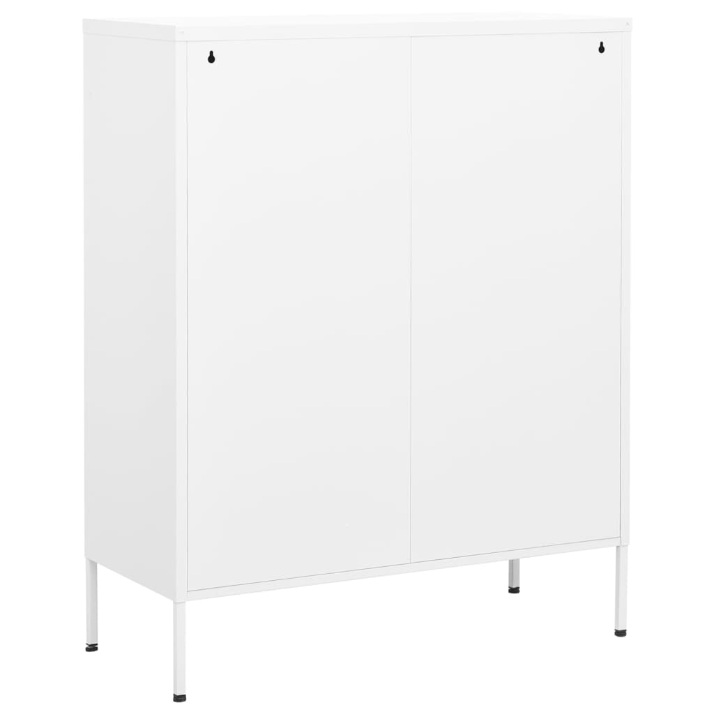 Metal Storage Cabinet Sideboard Cupboard with Adjustable Shelves Home Decor - Picture 81 of 83