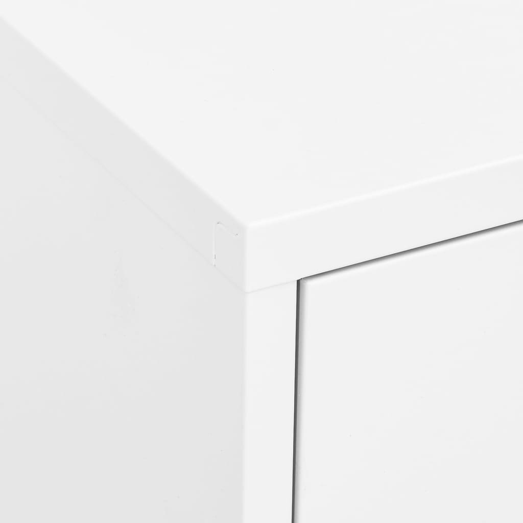 Metal Storage Cabinet Sideboard Cupboard with Adjustable Shelves Home Decor - Picture 76 of 83