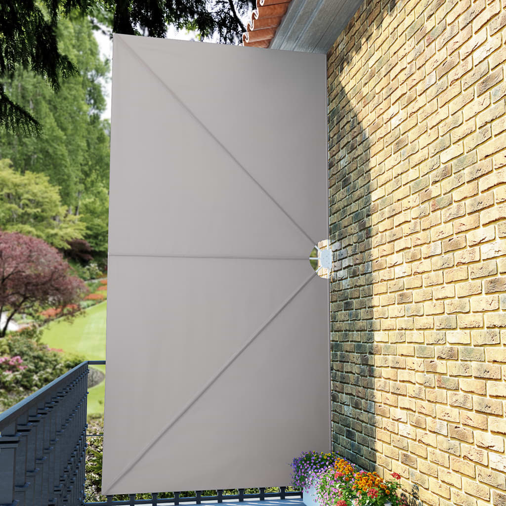 Balkonfächer Klappbar Balkon Sichtschutz Windschutz Seitenmarkise Sonnenschutz - Bild 15 von 88