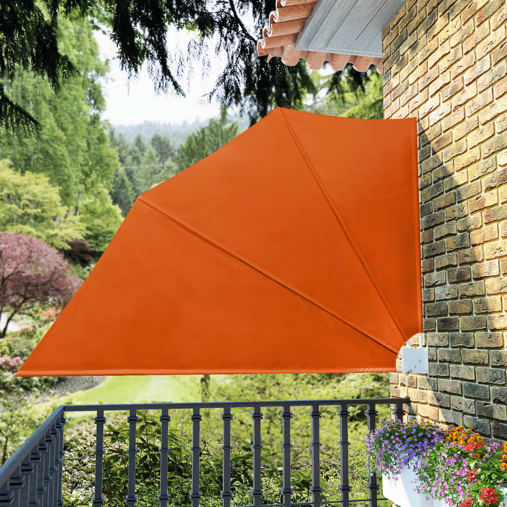 Balkonfächer Klappbar Balkon Sichtschutz Windschutz Seitenmarkise Sonnenschutz - Bild 79 von 88