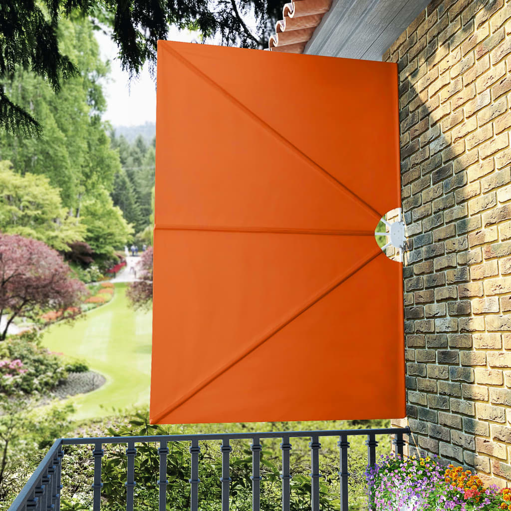 Balkonfächer Klappbar Balkon Sichtschutz Windschutz Seitenmarkise Sonnenschutz - Bild 24 von 88
