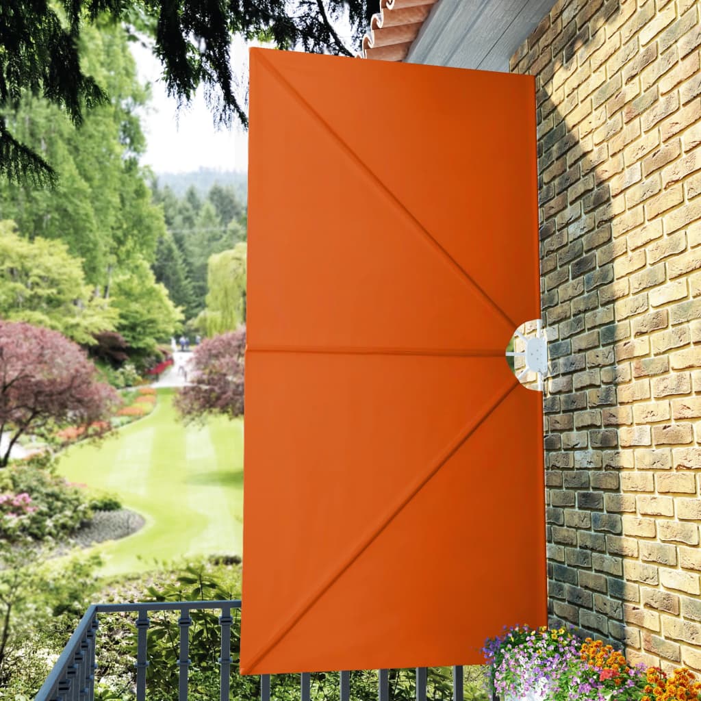 Balkonfächer Klappbar Balkon Sichtschutz Windschutz Seitenmarkise Sonnenschutz - Bild 25 von 88