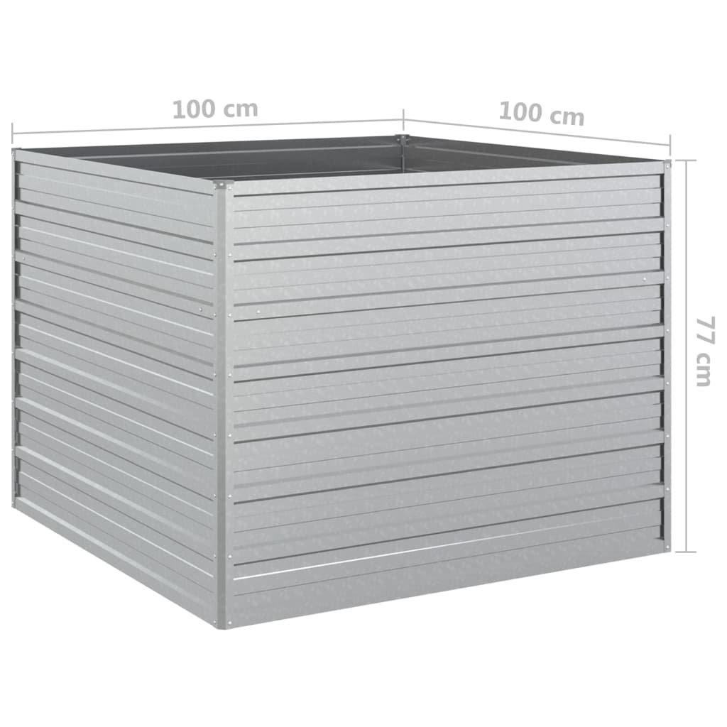 Metall Hochbeet Pflanzbeet Gemüsebeet Pflanzkasten Stahl Beet Blumenbeet Garten - Bild 168 von 177