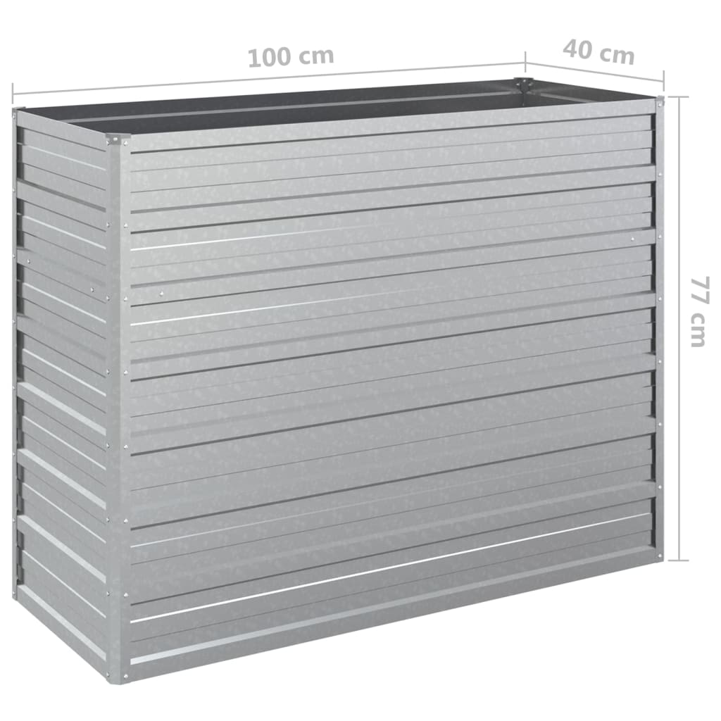Metall Hochbeet Pflanzbeet Gemüsebeet Pflanzkasten Stahl Beet Blumenbeet Garten - Bild 32 von 177