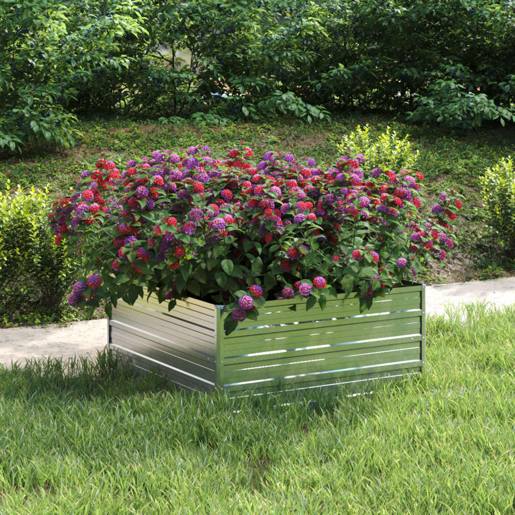 Metall Hochbeet Pflanzbeet Gemüsebeet Pflanzkasten Stahl Beet Blumenbeet Garten - Bild 159 von 177