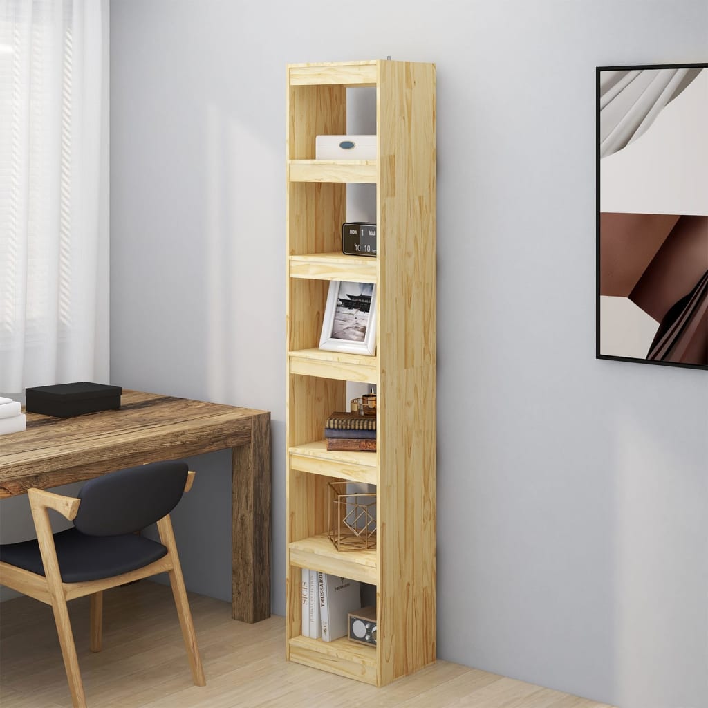 Bücherregal/Raumteiler Bücherschrank Aktenregal Schrank Regal Kiefer Massivholz - Bild 26 von 29