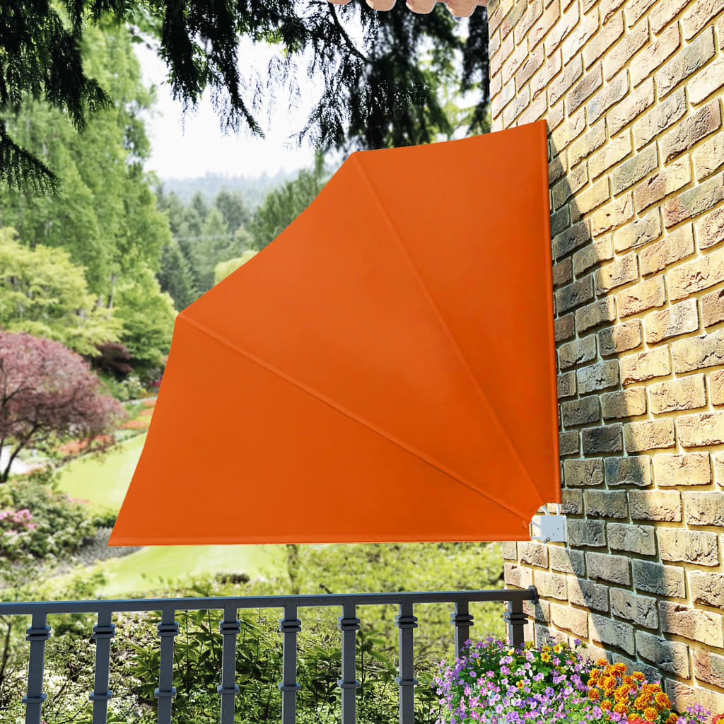Balkonfächer Klappbar Balkon Sichtschutz Windschutz Seitenmarkise Sonnenschutz - Bild 78 von 88