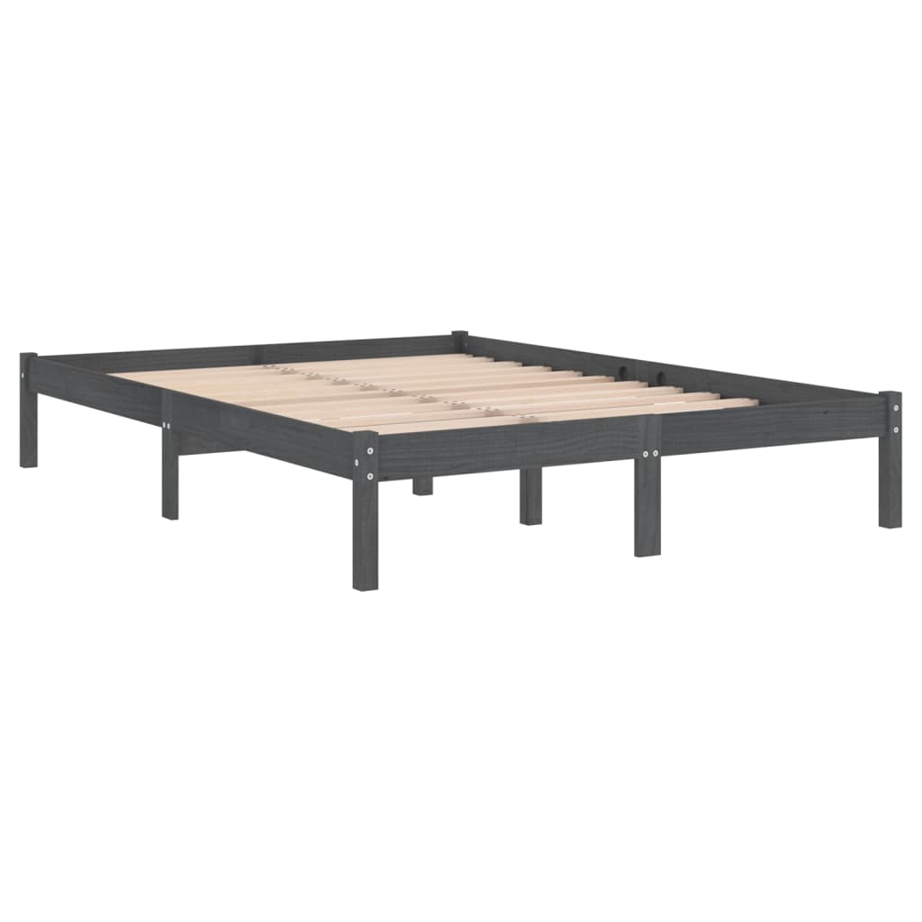 Massivholzbett Holzbett Bett Doppelbett Einzelbett Bettgestell Bett 75-200cm - Bild 40 von 52