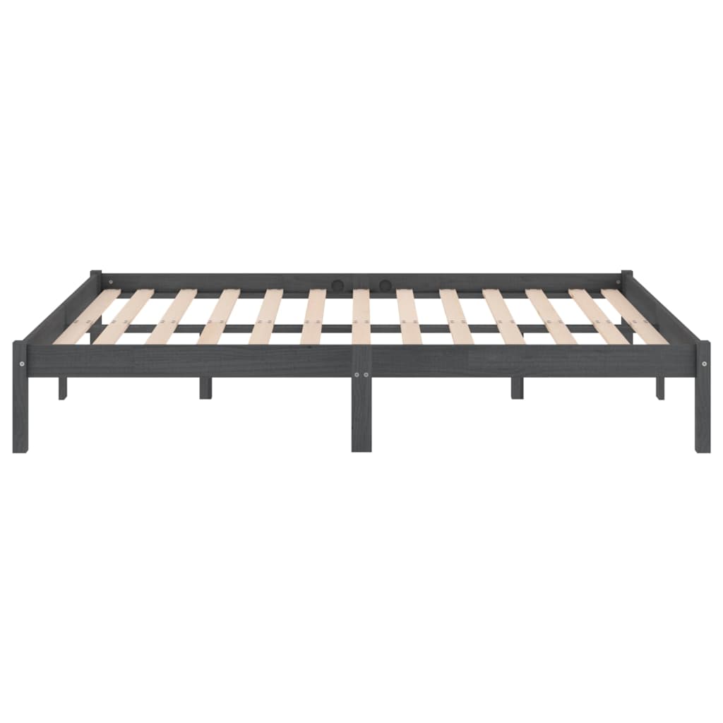 Massivholzbett Holzbett Bett Doppelbett Einzelbett Bettgestell Bett 75-200cm - Bild 42 von 52