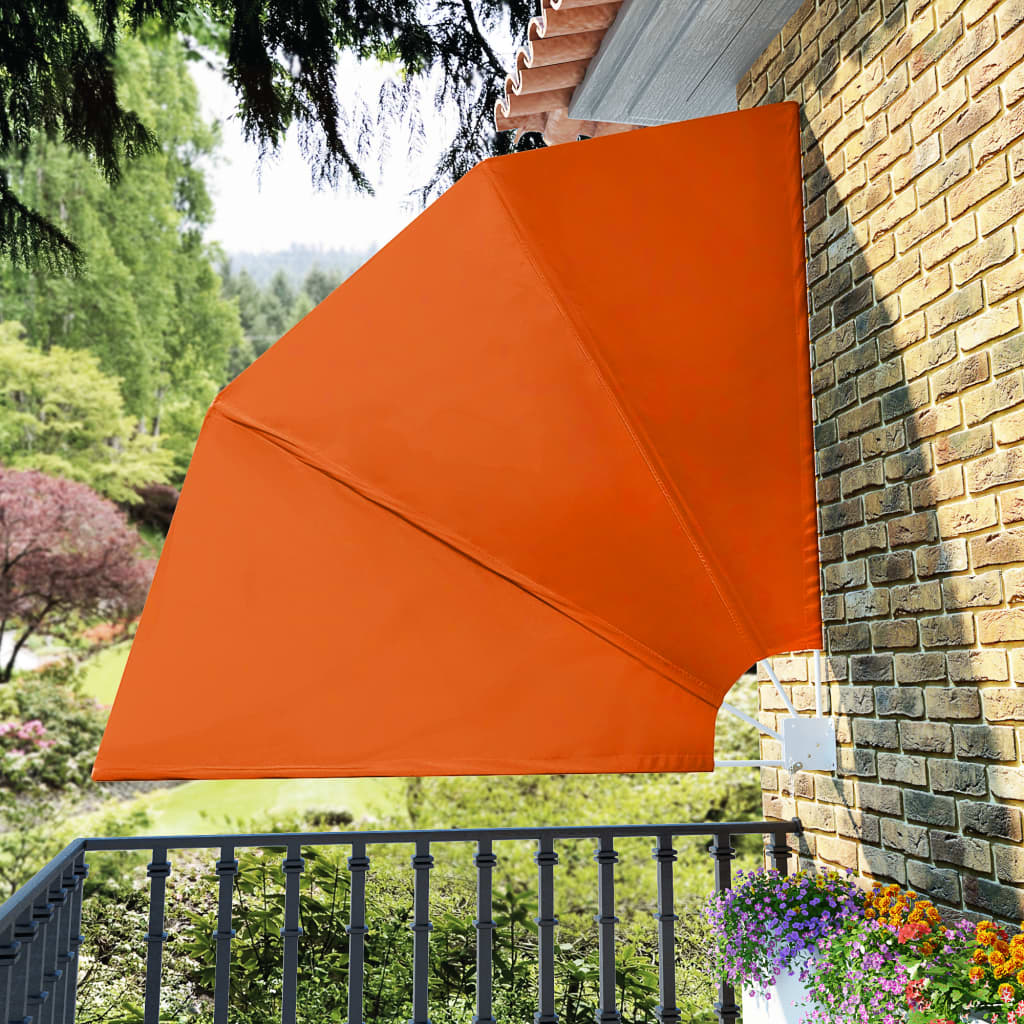 Balkonfächer Klappbar Balkon Sichtschutz Windschutz Seitenmarkise Sonnenschutz - Bild 80 von 88