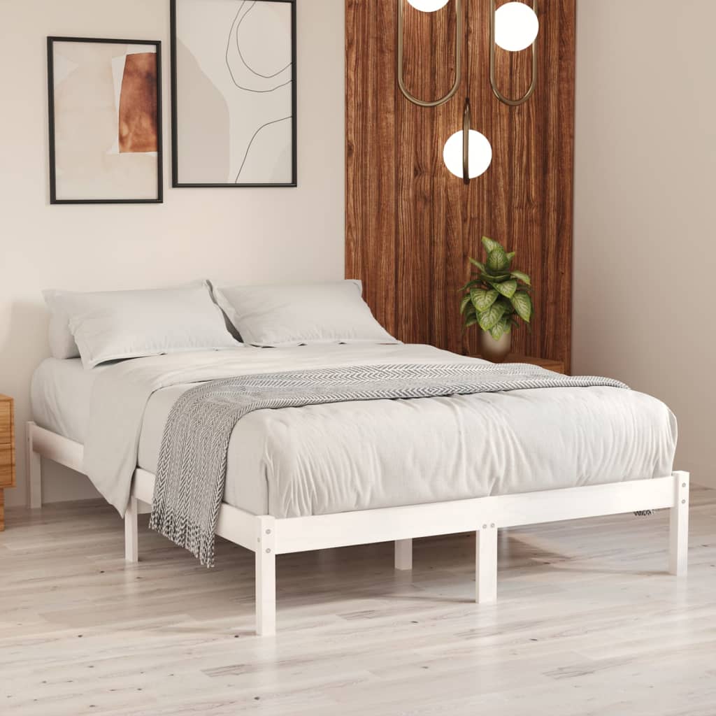Massivholzbett Holzbett Bett Doppelbett Einzelbett Bettgestell Bett 75-200cm - Bild 11 von 52
