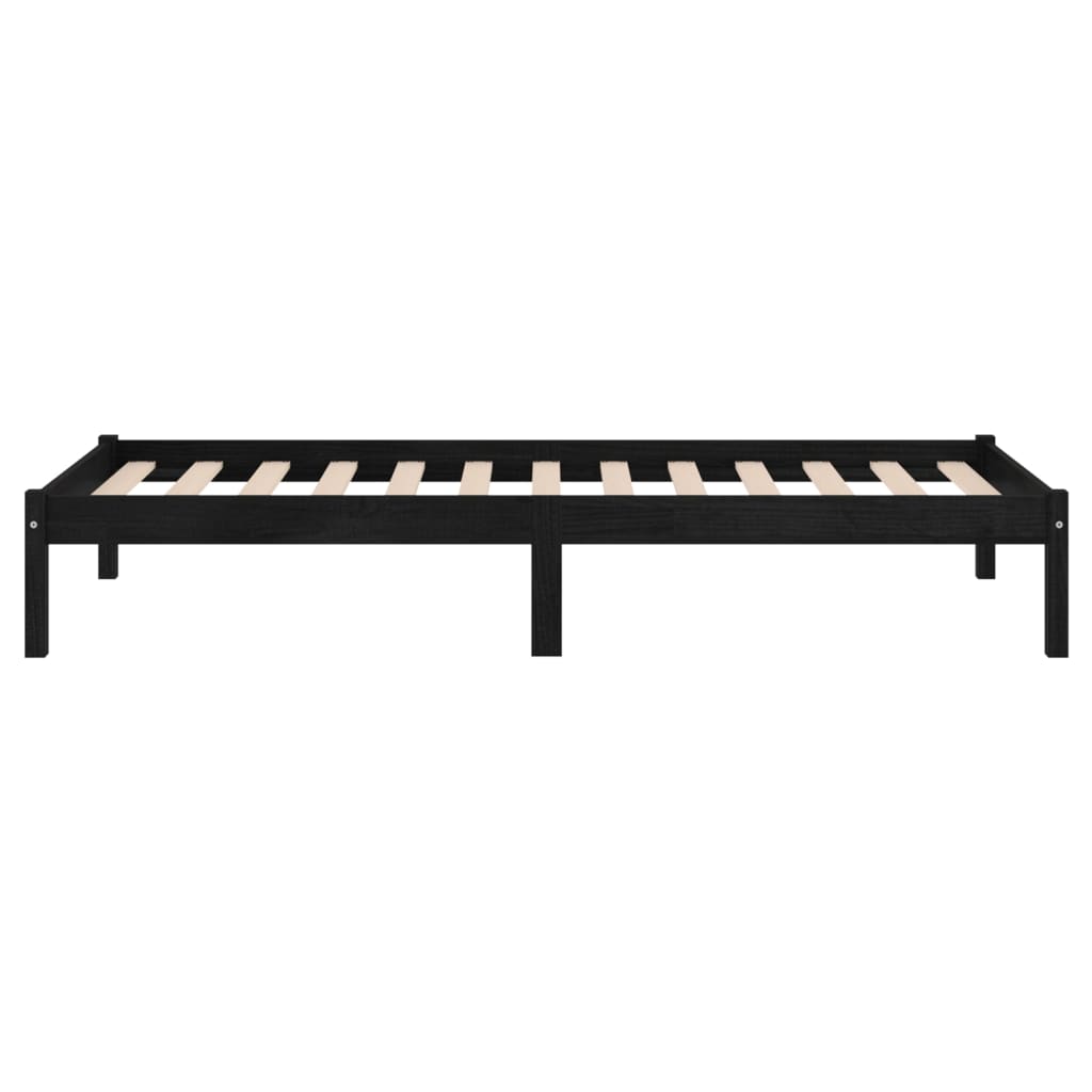 Massivholzbett Holzbett Bett Doppelbett Einzelbett Bettgestell Bett 75-200cm - Bild 33 von 52